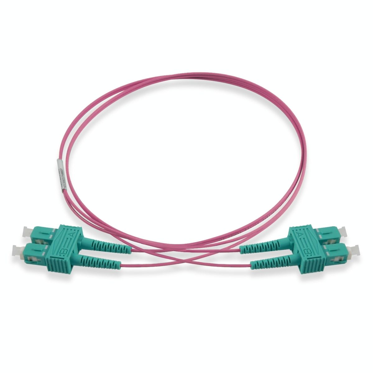 Actassi Fibre Optic Patchcord OM4 SC-SC Duplex LSZH 3M