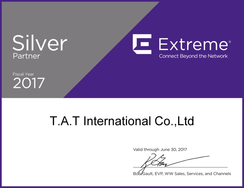 T.A.T INTERNATIONAL COMPANY LIMITED – THE NUMBER ONE PARTNER OF EXTREME NETWORKS IN VIETNAM