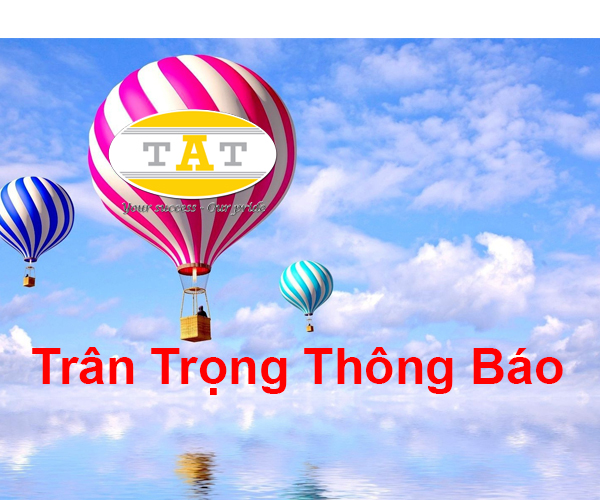 T.A.T THÔNG BÁO CHUYỂN VĂN PHÒNG GIAO DỊCH